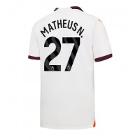 Manchester City Matheus Nunes #27 Bortedrakt 2023-24 Kortermet